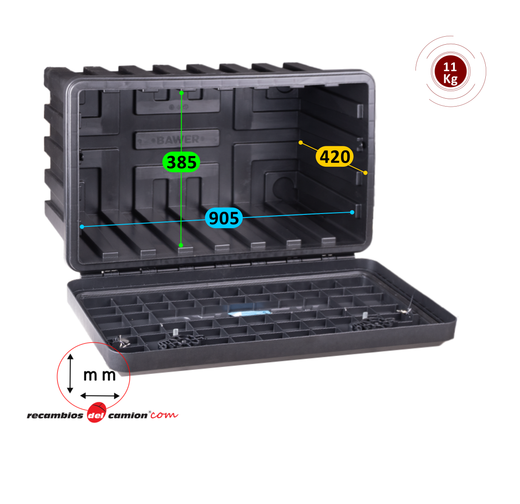 Bawer EVO 1000 Plastic Drawer