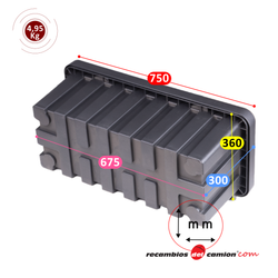 Bawer EVO 750 Plastic Drawer
