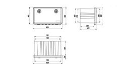 Plastic box 826 Daken Just