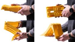 Calço de roda dobrável PP R36 vans