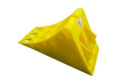 Plastic wheel chock R46 approved DIN 76051