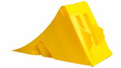 Plastic wheel chock R55 approved DIN 76051-E53Z
