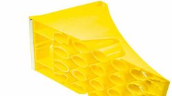 Plastic wheel chock R55 approved DIN 76051-E53Z