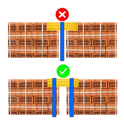 Paraspigolo protezione merce 80 centimetri