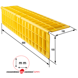 Paraspigolo protezione merce 80 centimetri