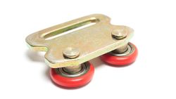 Carrinho de toldo 75 x 53 mm com 2 rodas de nylon