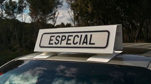 Warning sign Special V-21 without metallic light