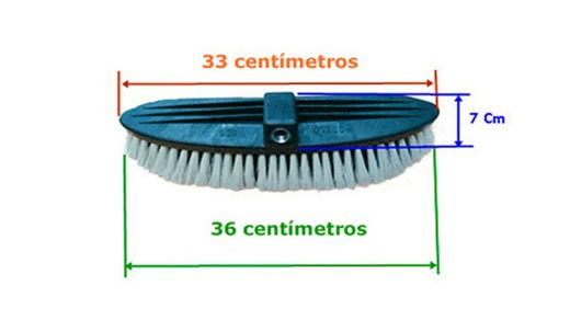 Escova de lavagem profissional extra 707