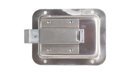 Shiny stainless steel lock with key 120 x 90 mm for drawer