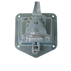 Zinc-plated lock with key for metal drawer