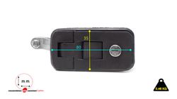 Pressure closure with drawer lock
