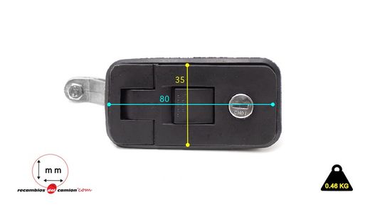 Pressure closure with drawer lock