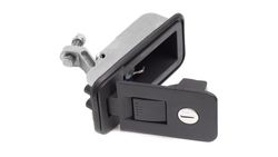 Pressure closure with drawer lock