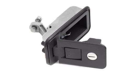 Pressure closure with drawer lock