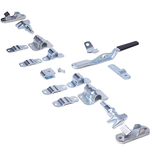 Fermeture à pêne dormant réversible de type conteneur de 27 pouces