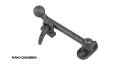 Fermoir petit pic forgé 129 côté gauche