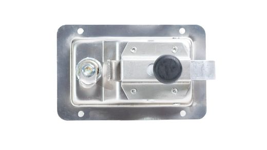 Recessed stainless lock with key with internal opening