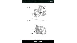 Nylon lock with keys drawer tools series Just Daken
