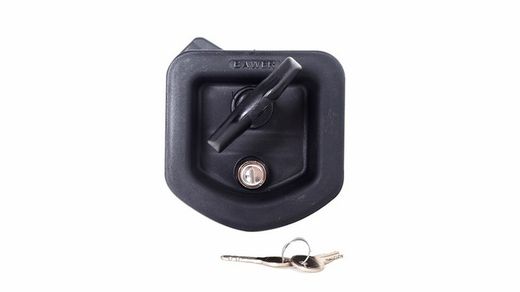 Plastic lock with key Bawer drawer made of 1.5mm sheet metal