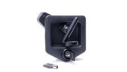Plastic lock with key for drawer