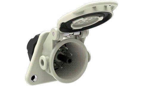 Socle de prise 24v 7 pôles (ISO 25981) Recharge animaux camions