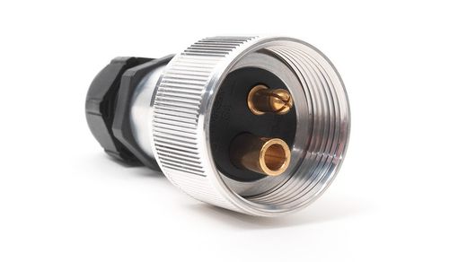 Plug for base 2 poles DIN 14690