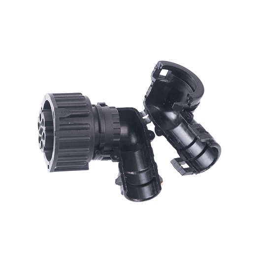 90° abgewinkelter, wasserdichter Stecker für AMP 1.5-Stecker für 7-polige Pilotierung
