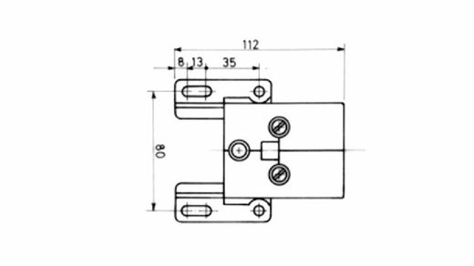 Carrello elettrico serie BC bipolare con connettore femmina 250 Amp