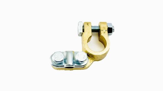 Truck battery terminal reinforced connector
