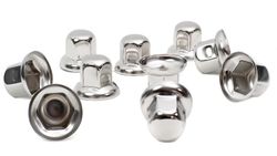 Wheel nut cover 32 mm stainless steel