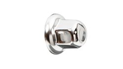Wheel nut cover 33 mm stainless steel