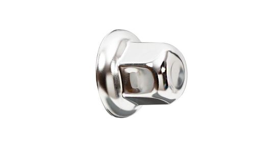 Wheel nut cover 33 mm stainless steel