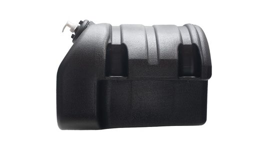 30 Liter Wassertank mit schwarzer Seifenschale