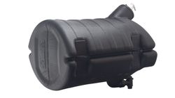 Depósito de água de 30 litros com saboneteira preta