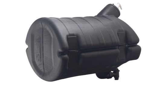 Depósito de água de 30 litros com saboneteira preta