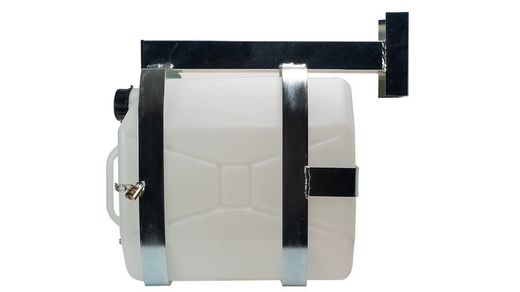 Tanque de água torneira retangular de metal de 20 litros com suporte