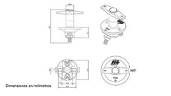 Battery disconnector 1 pole 300A