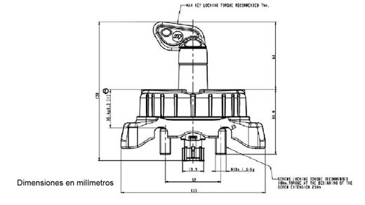 Desconectador bateria de un polo 200 A