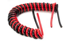 Bipolar spiral NATO without pins cable 2x35 mm² 3.5 meters