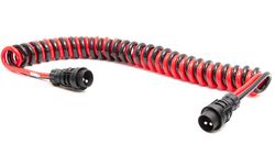 Espiral bipolar NATO com pinos aparafusados cabo 2x35 mm² 4 metros