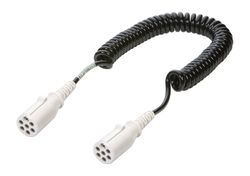 Espiral serpentín eléctrico 7 polos 24V tipo S Iso 3731 - Tipo S