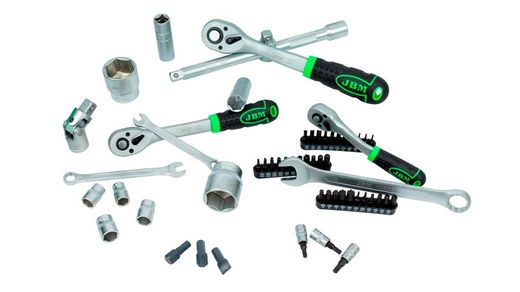 Tool case 216 with sockets of 6 edges JBM 53730