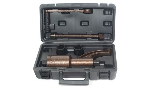 Multiplier wheel wrench case for unscrewing nuts