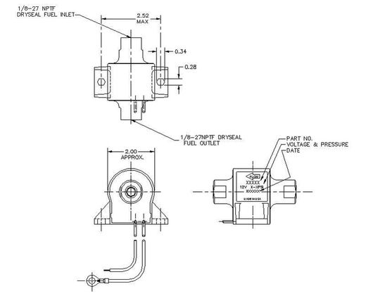 Facet 60104 Electric Pump 12v Posi-Flo