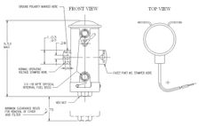 Facet Electric Pump 12V Red Top 480532