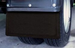 Rubber truck apron