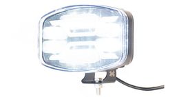 Long range LED headlight + position light + amber flash