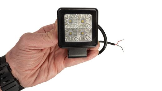 Mini luz de trabalho 4 Leds inundação 1800 lm Truck Led