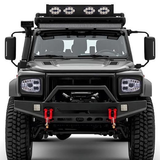 Farol direito 12/24 V totalmente em LED (lado do passageiro)