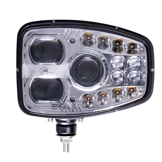 Farol esquerdo 12/24V totalmente em LED (lado do motorista)